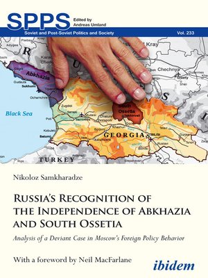 cover image of Russia's Recognition of the Independence of Abkhazia and South Ossetia
